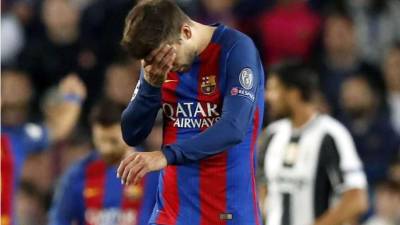 Gerard Piqué no jugará el domingo con el Barcelona ante Las Palmas.