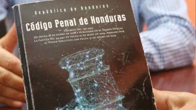 El nuevo periodo de socialización del nuevo Código Penal será del lunes 25 de mayo hasta el viernes 5 de junio.