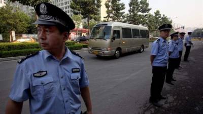 La policía China logró detener al atacante.