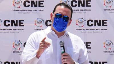 Kevin Aguirre, presidente del CNE.