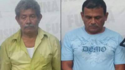 Los detenidos fueron presentados por la Policía.
