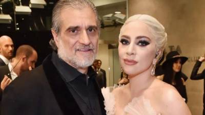 Lady Gaga y su padre, Joe Germanotta.