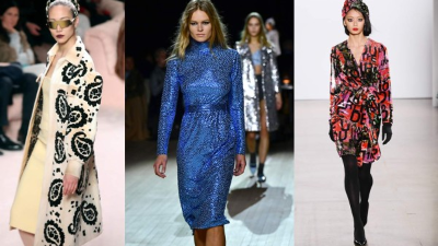 Si vas a asistir a una cena con tus compañeros de trabajo, puedes usar un vestido o jumpsuit con maxi blazer; incluso, vestidos rectos o con fruncidos.