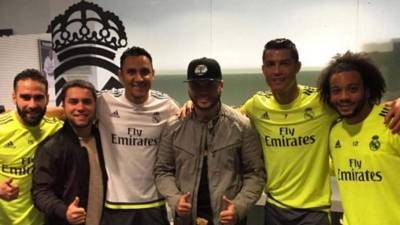 No es la primera vez que los jugadores del Real Madrid admiren la música latina.