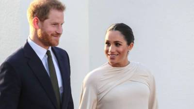 Los duques de Sussex, el príncipe Harry de Inglaterra y Meghan Markle.