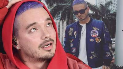 El cantante colombiano J Balvin.