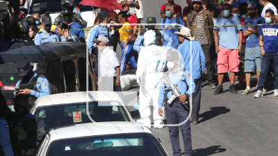 La masacre fue en horas de la tarde en la terminal de buses de la colonia Villa Nueva.