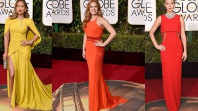 Las divas de la mósica, cine y televisión le dieron mucho color y feminidad a la entrega de premios.