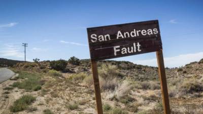 La falla de San Andrés es uno de los principales riesgos.