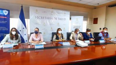 Comparecencia de prensa de las secretarías de Educación y Salud.
