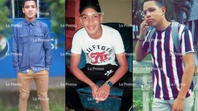 Las víctimas son Fernando Martínez, Daiby García y Lester Osorio.