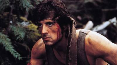 El actor Sylvester Stallone en el personaje de Rambo. Foto: Archivo