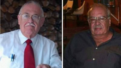 El empresario hondureño Jaime Rosenthal y José Miguel Handal.