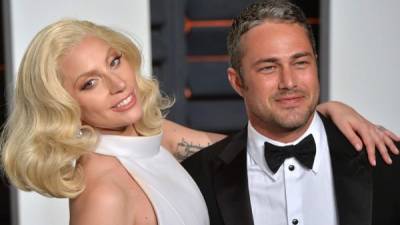 Lady Gaga y Taylor Kinney en una foto de archivo.