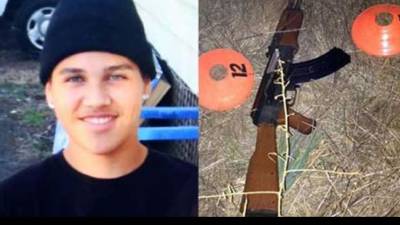 El adolescente, identificado como Andy López por su padre, Rodrigo López.