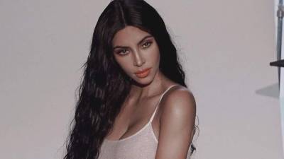 La estrella de la telerrealidad Kim Kardashian.