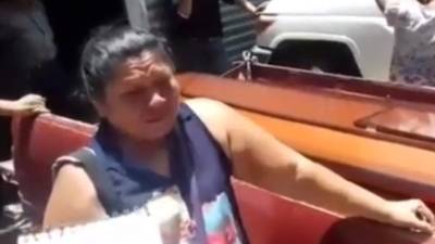 Lucía Cruz, madre de la víctima.