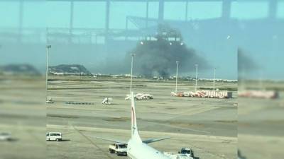 Autoridades del aeropuerto informaron que los vuelos fueron afectados por el incidente.