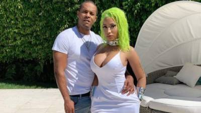 Nicki Minaj y su esposo Kenneth Petty.