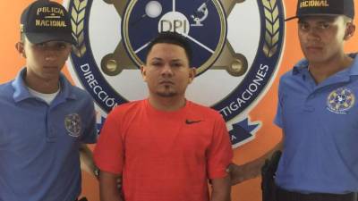 Bayron Bustillo fue capturado en Choloma.