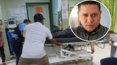 A pesar de ser llevado al hospital, el agente no pudo recuperarse.
