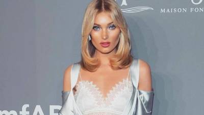 La modelo Elsa Hosk subió una foto que preocupó a sus seguidores debido a su delgadez.