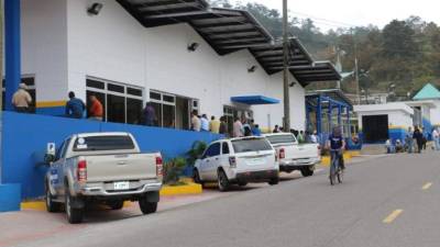 Foto archivo de la aduana en Agua Caliente.