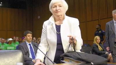 La presidenta de la Fed, Janet Yellen, ve con buenos ojos la estabilidad de los mercados y las perspectivas laborales.