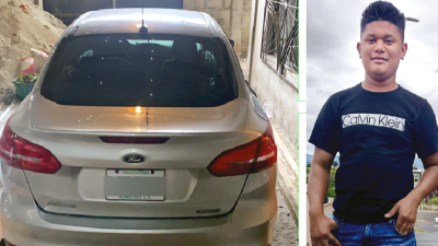 El carro fue encontrado en la colonia Los Almendros. Jairo Joel Castillo es una de las víctimas.