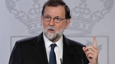 El presidente del gobierno español, Mariano Rajoy. AFP