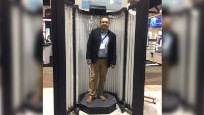 Este es el aparato que servirá para el tratamiento.