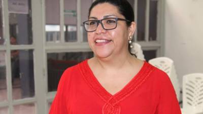 Lourdes Estrada, nueva directora de la Región de Salud de San Pedro Sula.