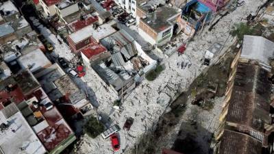 Las imágenes del granizo sorprendieron a todos los mexicanos este domingo.