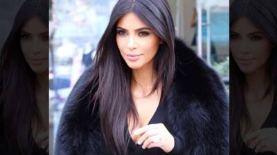 Kim Kardashian asistió a un estreno privado de 'Cincuenta Sombras de Grey'.