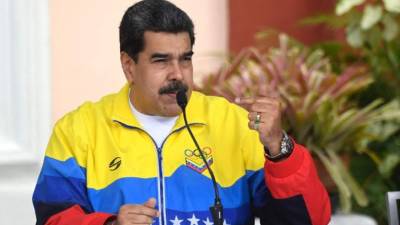 Estados Unidos llamó al líder venezolano Nicolás Maduro a ser 'sincero' en su trabajo hacia nuevas elecciones si quiere un alivio de las sanciones antes de las conversaciones con la oposición en México. Foto AFP