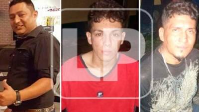 Cristian Lara en vida; a Josué Rubio y José Sabillón, capturados por el crimen, les decomisaron una moto.