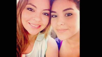 Las hermanas Sofía Trinidad y José María Alvarado en una fotografía sin fechas. Ambas jóvenes se encuentran desaparecidas.