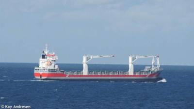 Fotografía del barco Ijsselborg en aguas internacionales. Foto: Kay Andresen/MarineTraffic.com