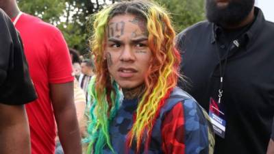 El rapero estadounidense Tekashi 6ix9ine.