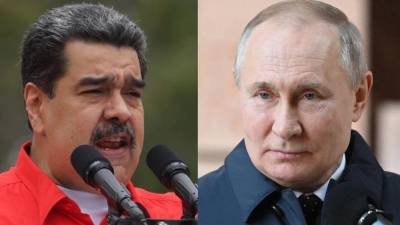 Putin compartió con Maduro su visión sobre el desarrollo de los acontecimientos en torno a Ucrania, detalla un comunicado del Kremlin. Fotos: EFE