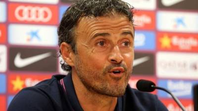 Luis Enrique confía que los resultados son favorables y superiores.