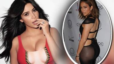 Kim Kardashian y Jennifer López.