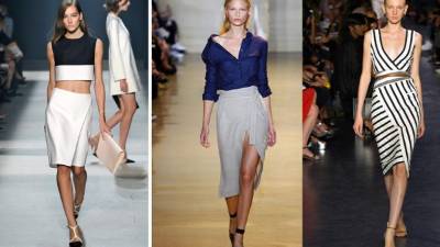 La falda pareo es tan versátil que puede usarla corta o larga.