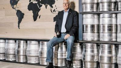Pete Coors, vicepresidente de Molson Coors Brewing, en la sede de la empresa en Denver.