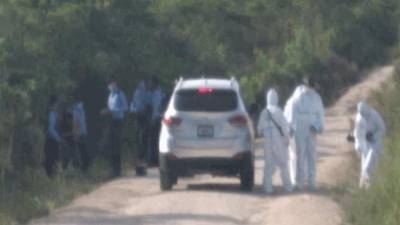 Hasta la escena del doble crimen llegaron agentes de la Dirección Policial de Investigaciones (DPI).