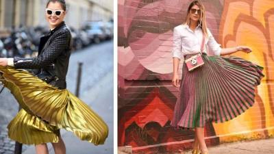 Los paletones se adaptan a todo. La sensación son las faldas metalizadas. Los estampados geométricos y florales son otras opciones.