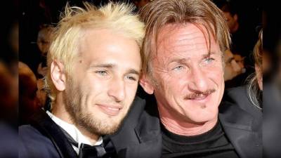 Hopper y su padre, Sean Penn (d).// Foto archivo.