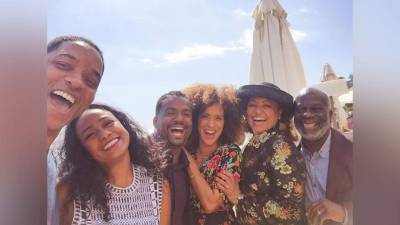 El reencuentro da la familia del 'Príncipe del rap' se dio casi 27 años después del primer capítulo de la serie.