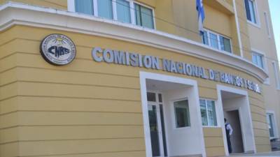 Instalaciones de la Comisión Nacional de Bancos y Seguros en Tegucigalpa.