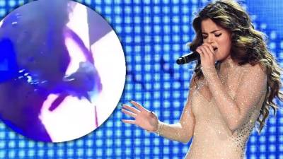 La cantante Selena Gómez.